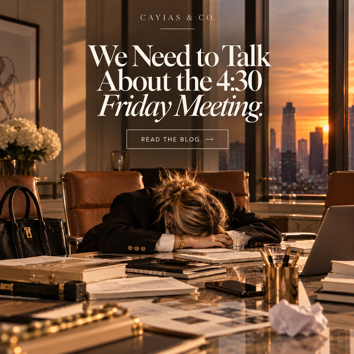 We Need to Talk About the 4:30 Friday Meeting