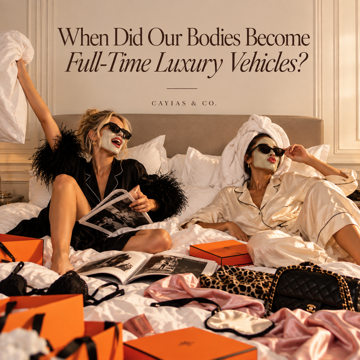 When Did Our Bodies become Full Time Luxury Vehicles?
