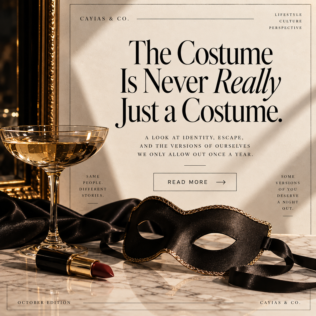 The Costume Is Never Really Just a Costume