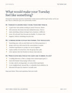 How to Make a Tuesday Feel Like Something