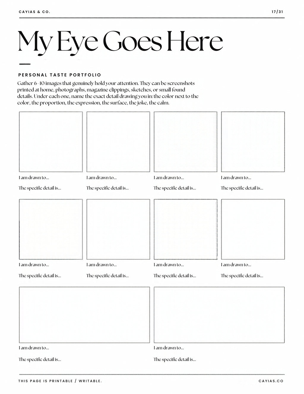 When Did Taste Become a Shopping List? | A Cayias & Co. Digital Magazine