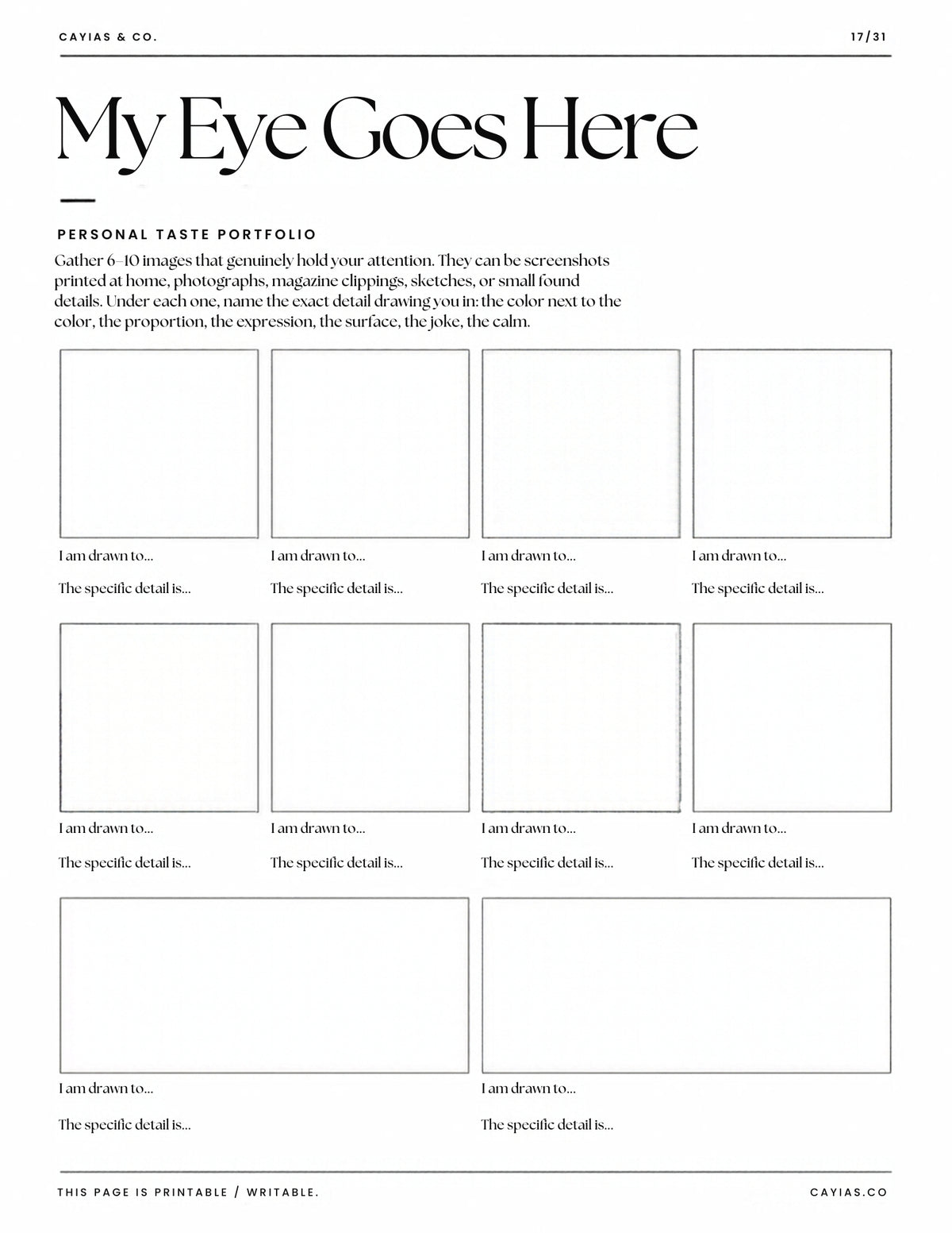 When Did Taste Become a Shopping List? | A Cayias & Co. Digital Magazine